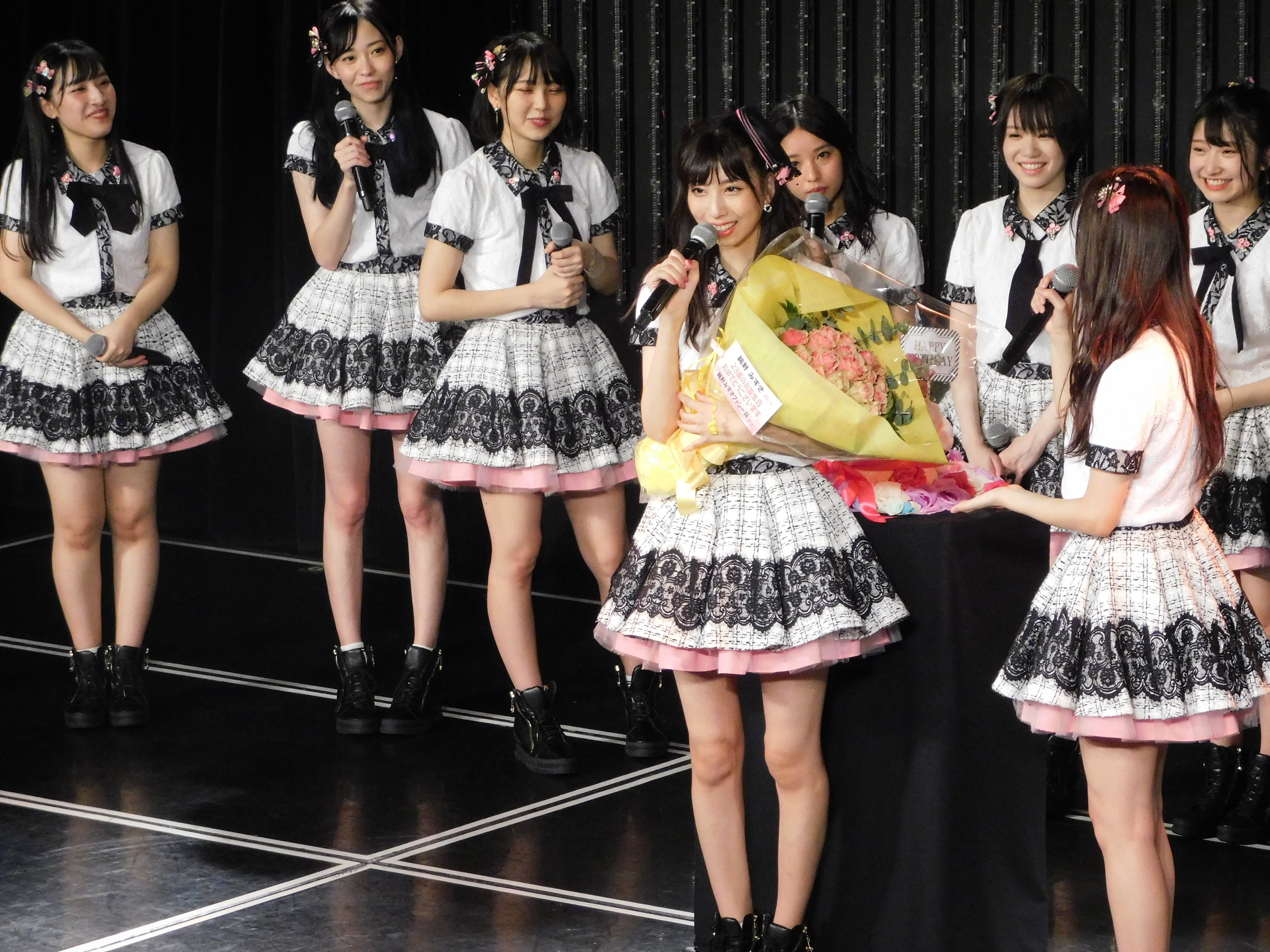 NMB48 アイドルの夜明け 鵜野みずき生誕祭撮って出し生写真L
