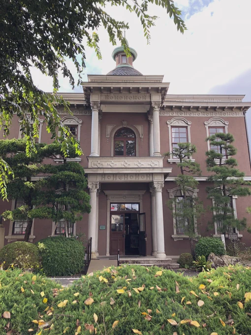 津山市にて。 