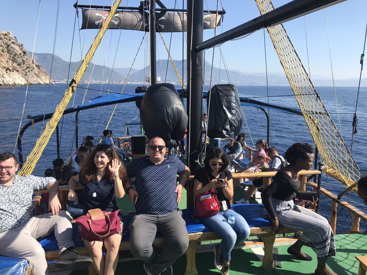 #ECONALANYA2019 city tour with participants 🔥