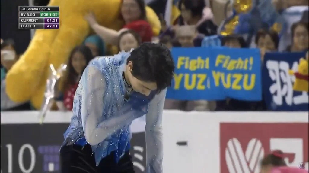 思わず２度見ww羽生結弦選手の後ろに潜む巨大プーさんww