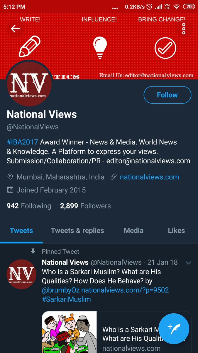 T6Another  #VultureMedia intern  @NationalViews  https://twitter.com/NationalViews/status/636064365469261824?s=19