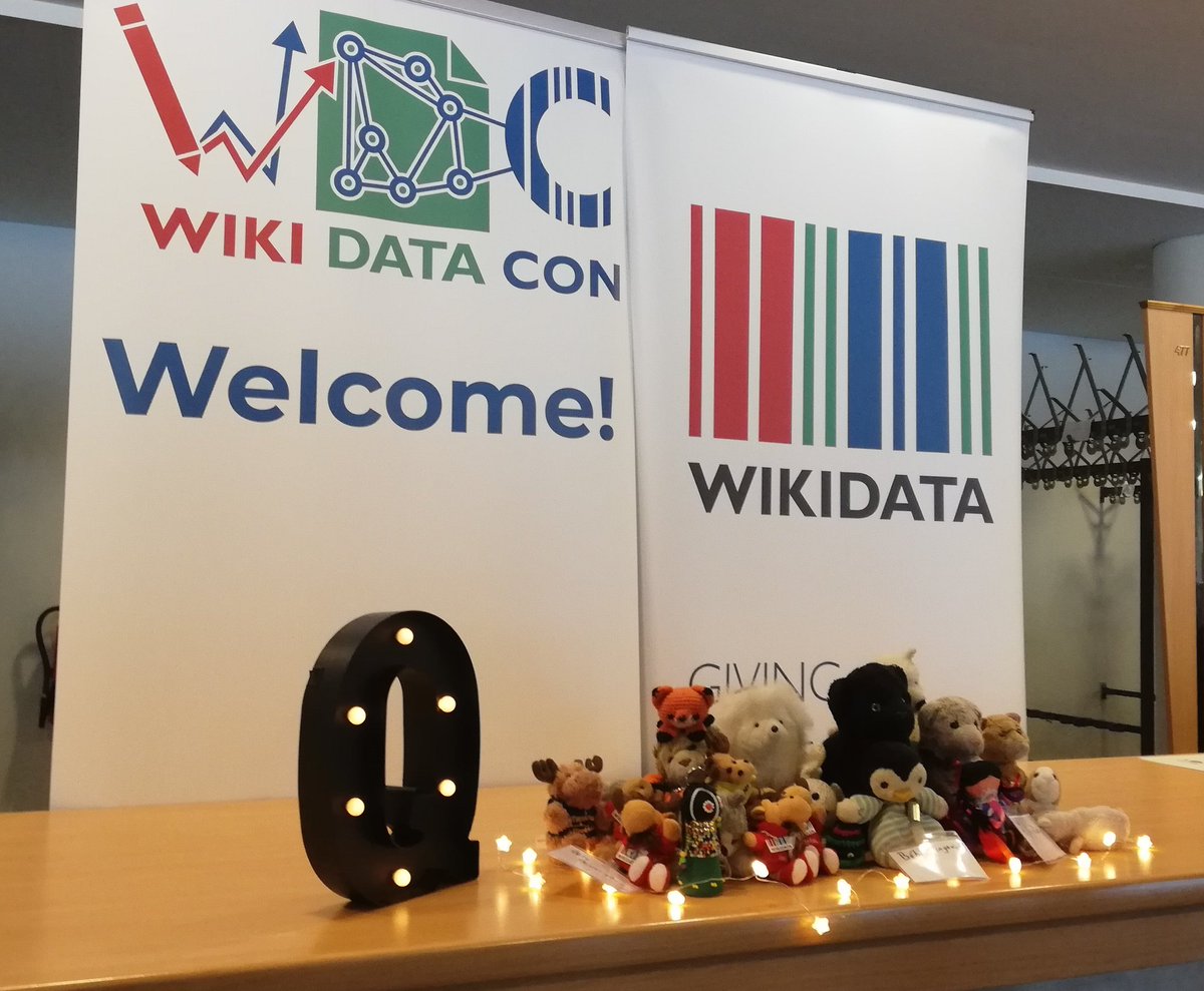 Auregann's tweet image. Q-teness association meetup at #WikidataCon