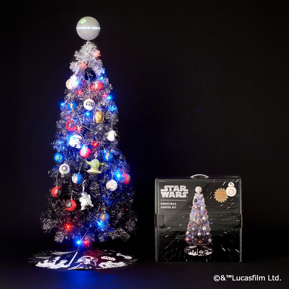 STAR WARS クリスマスツリースターターセット Francfranc限定品 STAR WARS クリスマスツリースターターセットFrancfranc限定品