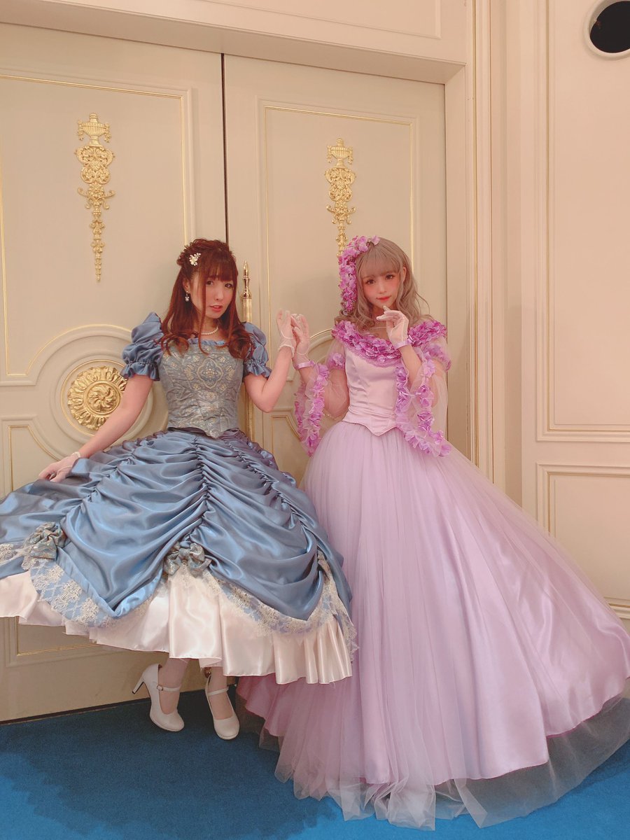 深澤翠 ロリィタウエディングブランド Hirokotokumine のファッションショーでした 私は藤姫さまドレス 手乗り美沙子 結婚おめでとう な有坂ちゃん 今日も癒しなめいちゃん