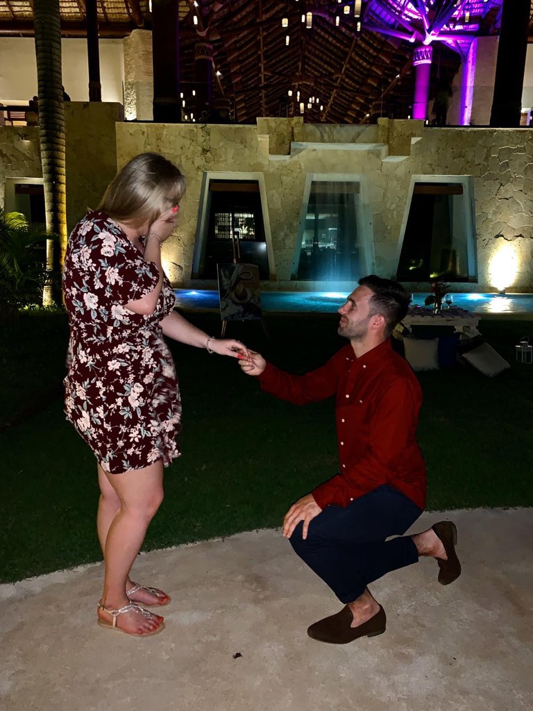 sjarvis7's tweet photo. She said YES! @abbiewisdom https://t.co/XO416YZheI