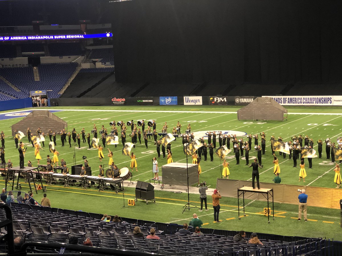 It’s been incredible to see the growth in quantity and quality of arkansas bands the last few years! Pictured here is Bryant. #boa2019