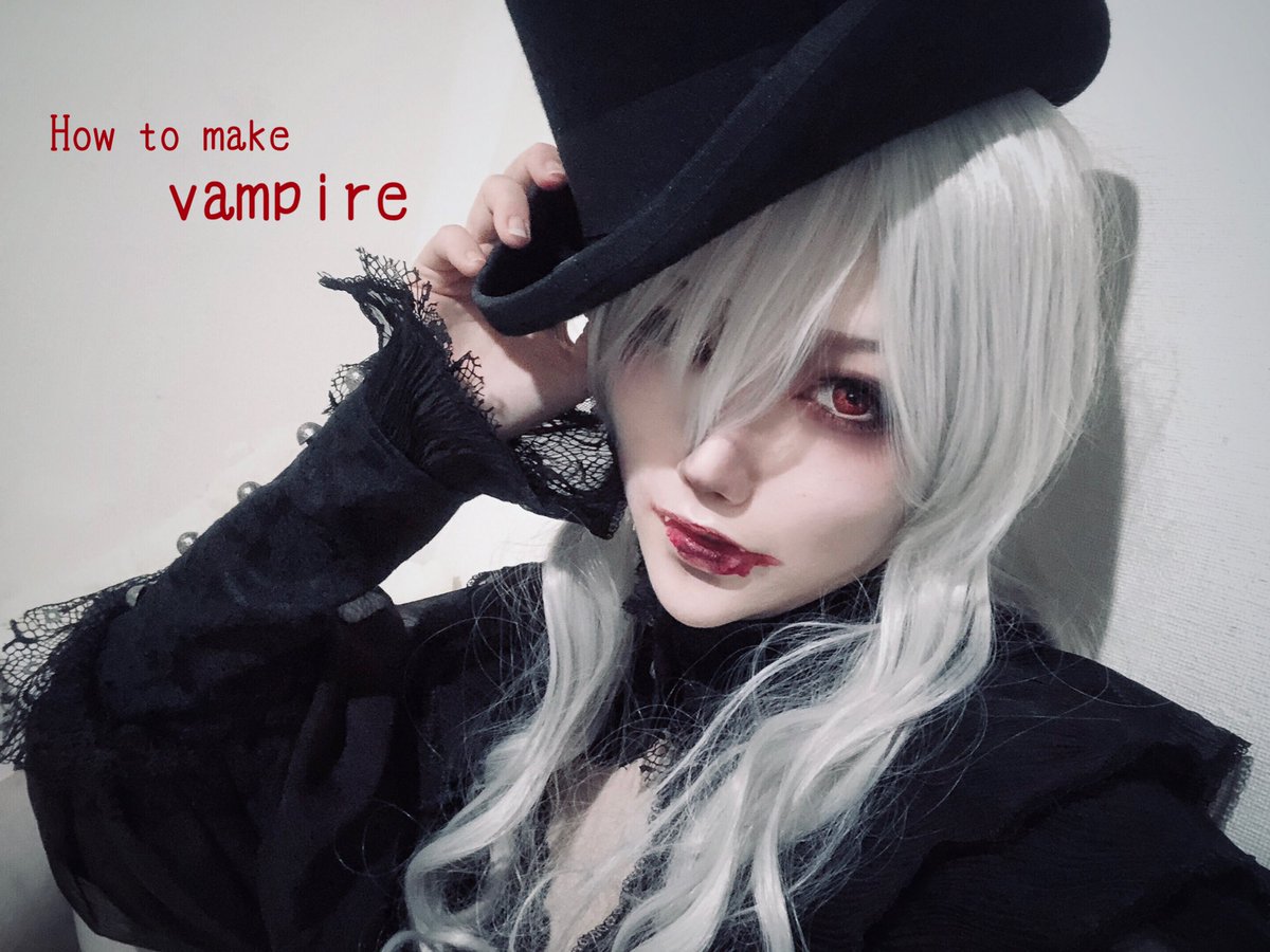 Purple Gothic Vampire Makeup | TikTok, image size:1200x900