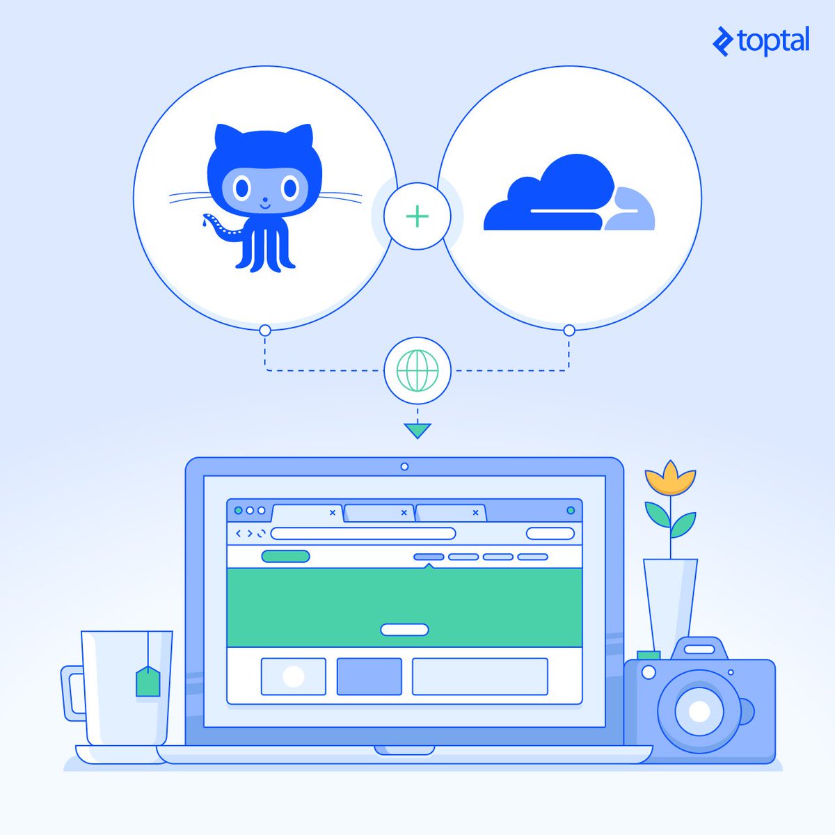 #كنز
احصل على استضافة مجانية لموقعك الشخصي،تعريفي،شركة... من أقوى المواقع GitHub بالإضافة الى الحماية من CloudFlare واسم خاص Custom Domain وكل هذا ومجاناً وبشكل سهل تستطيع عمله الان ولن تتجاوز نصف ساعه😎😇 استمتع👍
toptal.com/github/unlimit…