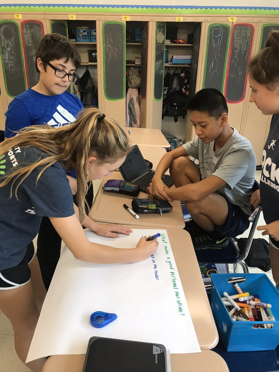 MrsTriplett_HTS's tweet photo. The junior high students have experienced their first SOLE (self organized learning environment) as we introduce new writing units. #solecle https://t.co/WkOMCtP6kG