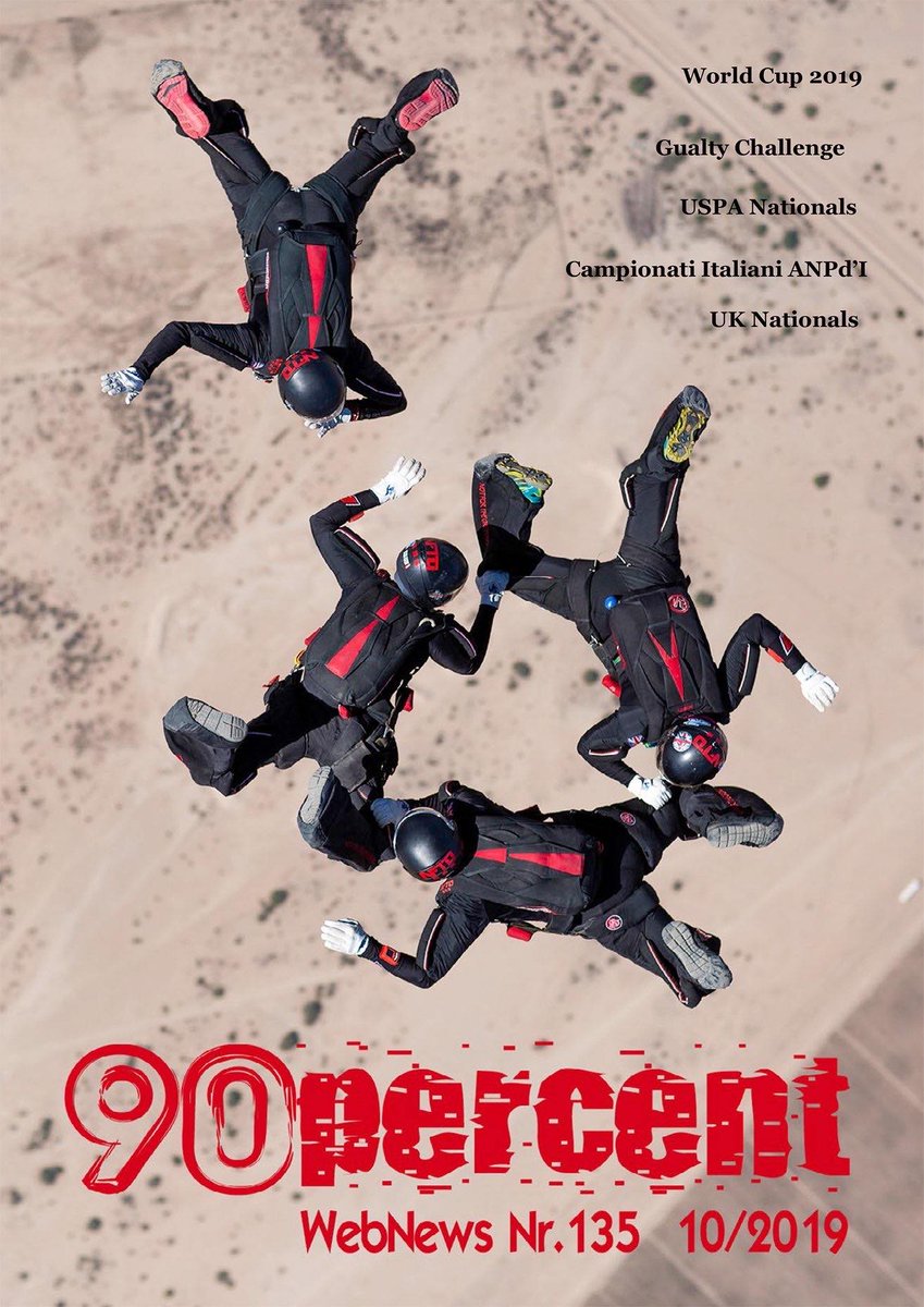 Fab to be cover girls for #90percent mag! 📸 Photo by Willy Boeykens. #VigilAAD @TwinwoodsUK @skydivehib @skydivealgarve @tonysuits #poweredbysunpath @flyaerodyne @NZIcarus @LBaltimeters @KissHelmet @cookiehelmets @Prometheusmed @BritParaAssoc @NuroKor @NFTO