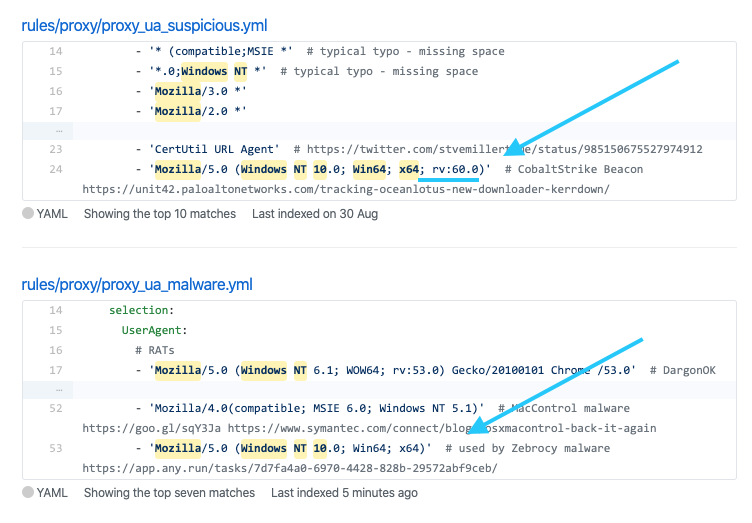 Yes, an old #Sigma rule that detect Office programs spawning processes in user folders would have de...