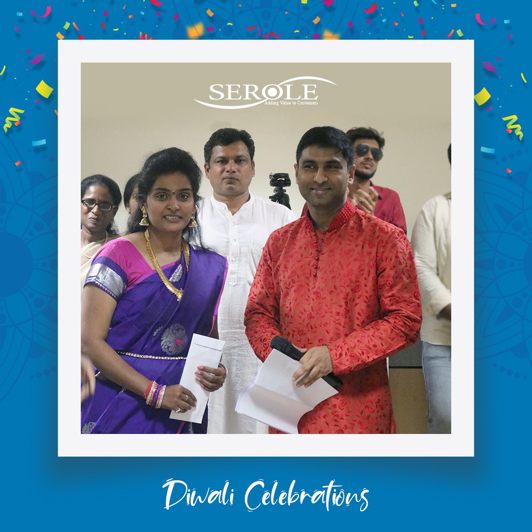 serole_twt's tweet photo. Celebrating the festival of lights at #Serole. Started with Laxmi puja followed by Ramp walk; Dance competition; Fun activities and prize distribution.
#happydiwali #seroletechnologies #Serole https://t.co/eoK68AxIQe