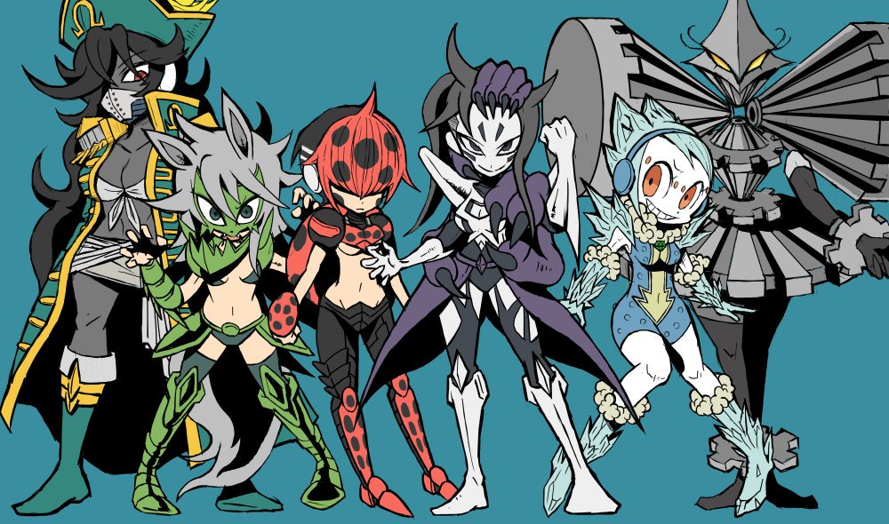 kono000's tweet photo. 女体化六鎗客
#キン肉マン https://t.co/FpAwM11KF9