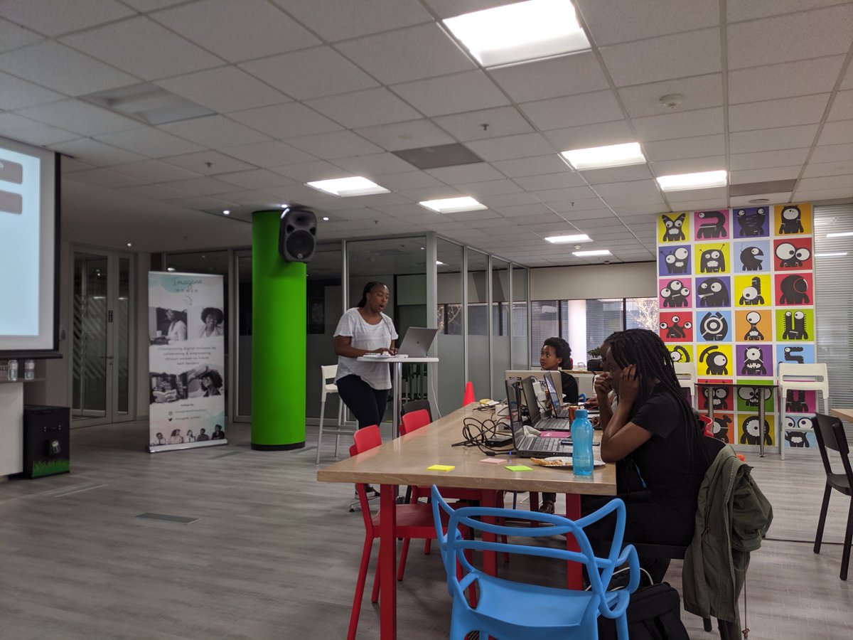 GerybBg's tweet photo. Cool day spent with @PinkIT_za. @RuddyRiba teaching the girls #JavaScript and me, @MelissaLands1 and @TianeErwee helping out where we can!!! Cc @bbdsoftware https://t.co/cBNccfRkOH