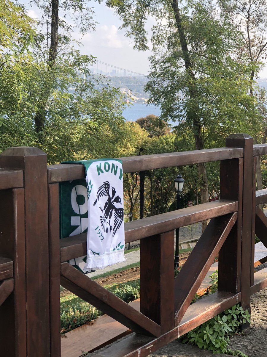 Atkı burda dursun, bir gün o köprüde bayrağımız dalgalanacak.

#Sizeİnanıyoruz 
#KonyasporGeliyorBak