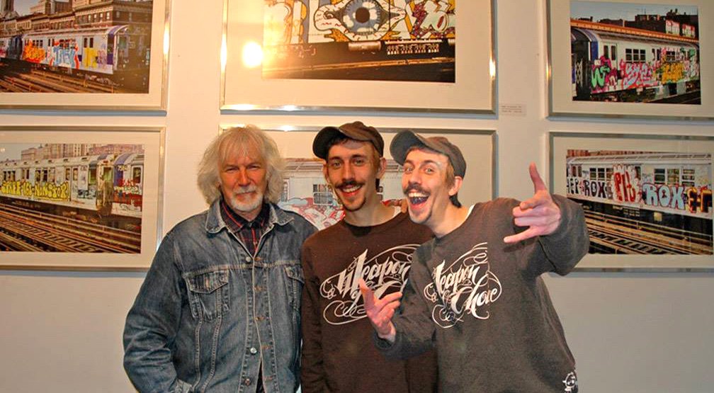 GraffitiBook's tweet photo. with CHEBA CHEBA - Weapon-of-Choice Gallery, Bristol https://t.co/MWl9lJYk9R