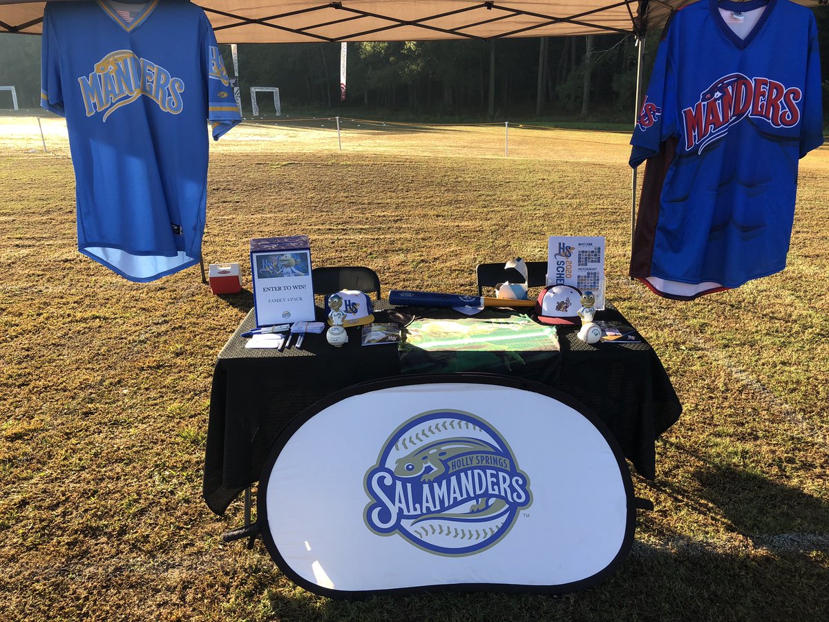 HSSalamanders's tweet photo. Be sure to come by our booth at HollyFest at Sugg Farm from 10 AM to 4 PM! We are giving away a 4 pack of tickets to a 2020 Salamanders game! #ManderMania https://t.co/D0XHlHxbT0