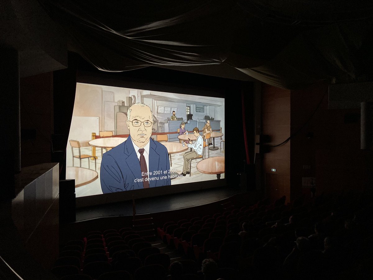 #Anthropocene l’époque humaine est diffusé en avant première dans la salle Abel Gance pendant que le #jury visionne #ZeroImpunity film en #compétition des frères Blies dans la salle des congrès