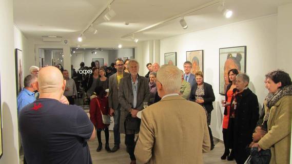 Solo exhibition of my paintings 
Open at Zig zag Art Bar Oostende,
Belgium. If you're in Belgium, don't miss it.

Kindly retweet and share. Help spread word out there.❤