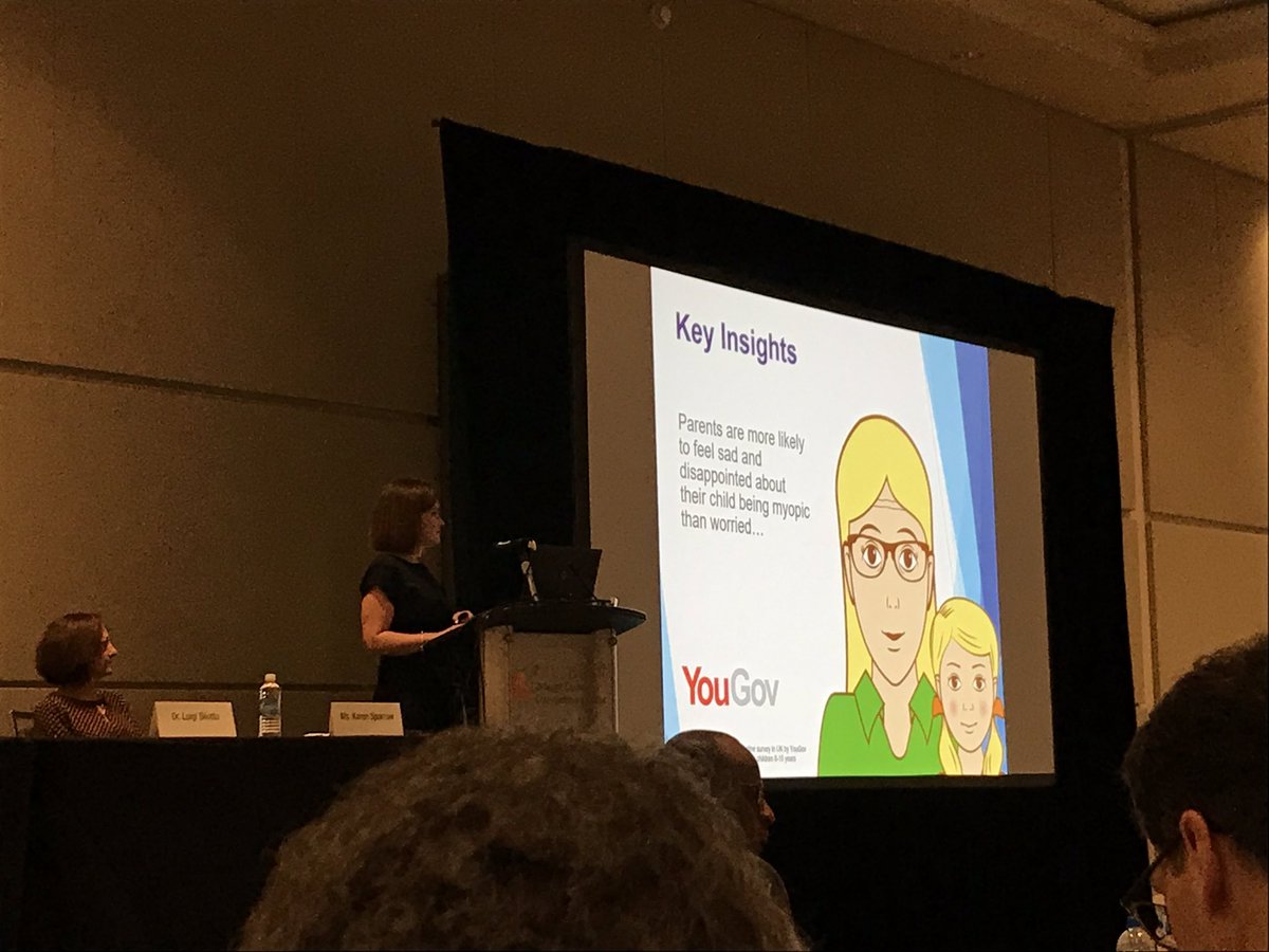 Elizabeth Lumb clearly describes the growing impact of myopia from the patient’s perspective in the Oresident’s Forum #WCOCongress19 <a href="/WorldCouncilOpt/">World Council of Optometry</a> #Academy19 <a href="/elizabethgail74/">Elizabeth Lumb</a> <a href="/CooperVisionGLB/">CooperVision Global</a>