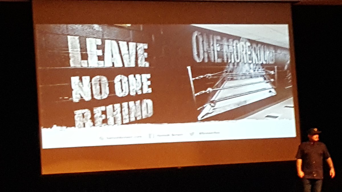 Joha3575's tweet image. You fill in the blank " _____________ will not define us." @HamishBrewer #TCCA19 #sbisdproud