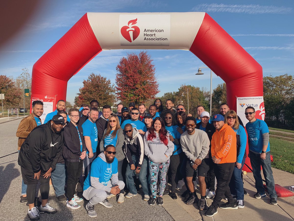 Me_Shalex's tweet photo. 💙 American Heart Association Walk- Team O.V.O 💙 #AHAwalk #OHPACalypse #ATTBelieves #OHPACares #ATTCares @judy_cavalieri @realmccoy1988 @Burgy1118 @TheRealDB919 @MikeBaimba @ChrisOATT https://t.co/z0Erds21Ep