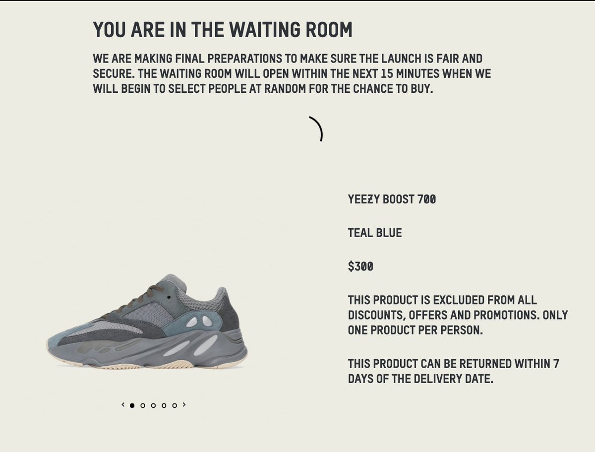 adidas yeezy waiting room