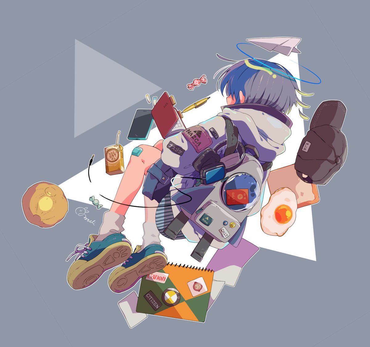 「#誰かの推し作家になりたい
推されて～～ 」|餅村のイラスト