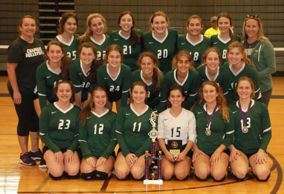 ACHSChips's tweet photo. Thank you to everyone who supported us this season!! Also thank you to our 4 seniors for 5 amazing years of being a volleychip!! We love you!💚🏐 https://t.co/LZhSYOT5vl