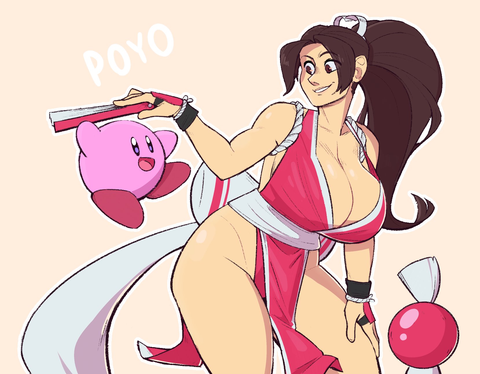 The Dansome on X: A bit late to the Mai Shiranui but she seems pretty neat  so I decided to draw two cute characters today t.coqJPz7MZLFX  X
