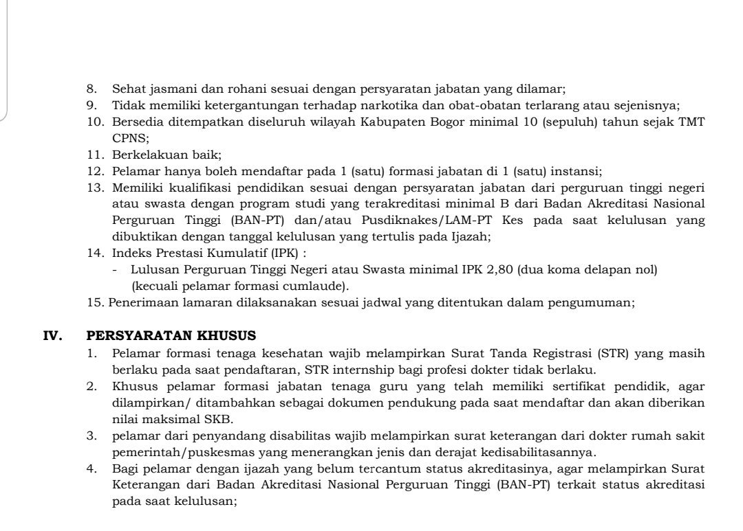 Contoh Surat Lamaran Cpns 2019 Kabupaten Bogor Contoh Surat Lamaran Cpns 2019 Kabupaten Bogor