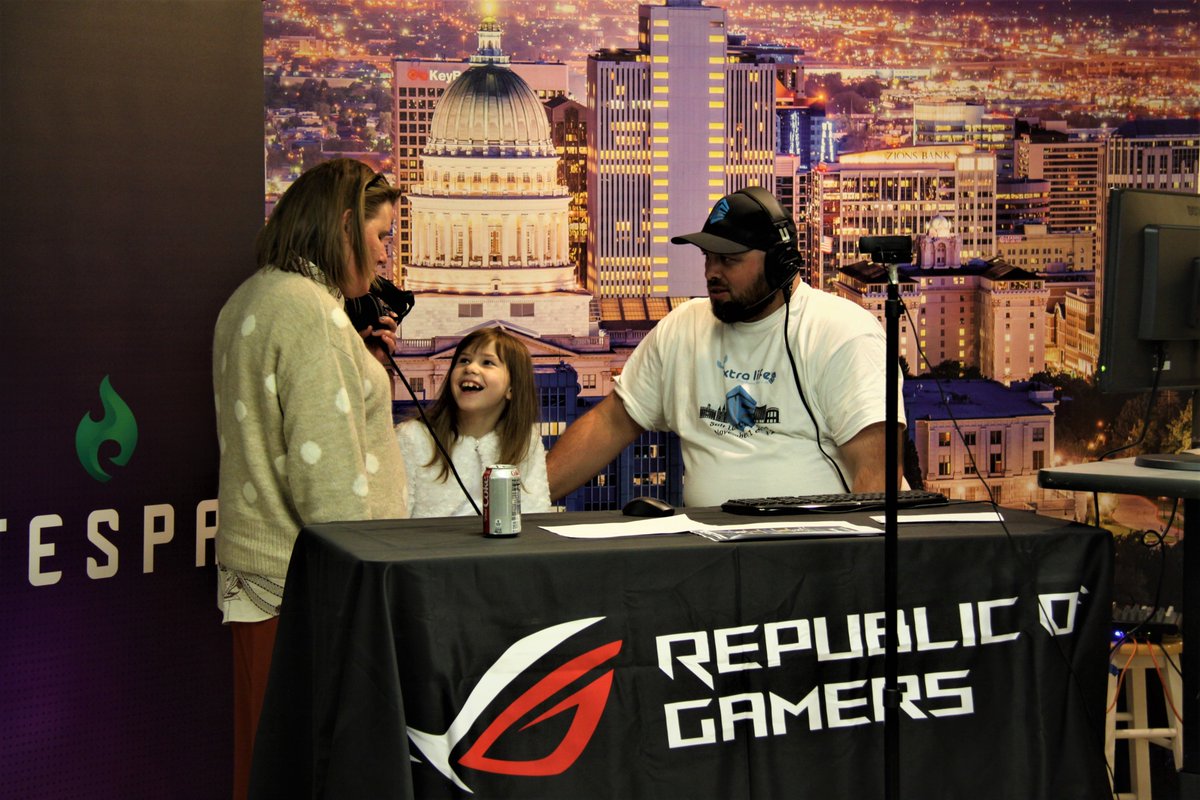 CLAW || Weber State Esports (@clawgaming_wsu) on Twitter photo Extra Life SLC 2019 was an incredible live event! Universities  from across the state came down to compete in a showdown.  Can't to see you guys next year at Extra Life 2020!
Huge shoutouts to <a href="/ASUS_ROGNA/">ROG North America</a> and <a href="/TeamTespa/">Tespa</a> for providing us incredible gaming laptops! Extra Life SLC 2019 was an incredible live event! Universities  from across the state came down to compete in a showdown.  Can't to see you guys next year at Extra Life 2020!
Huge shoutouts to <a href="/ASUS_ROGNA/">ROG North America</a> and <a href="/TeamTespa/">Tespa</a> for providing us incredible gaming laptops!