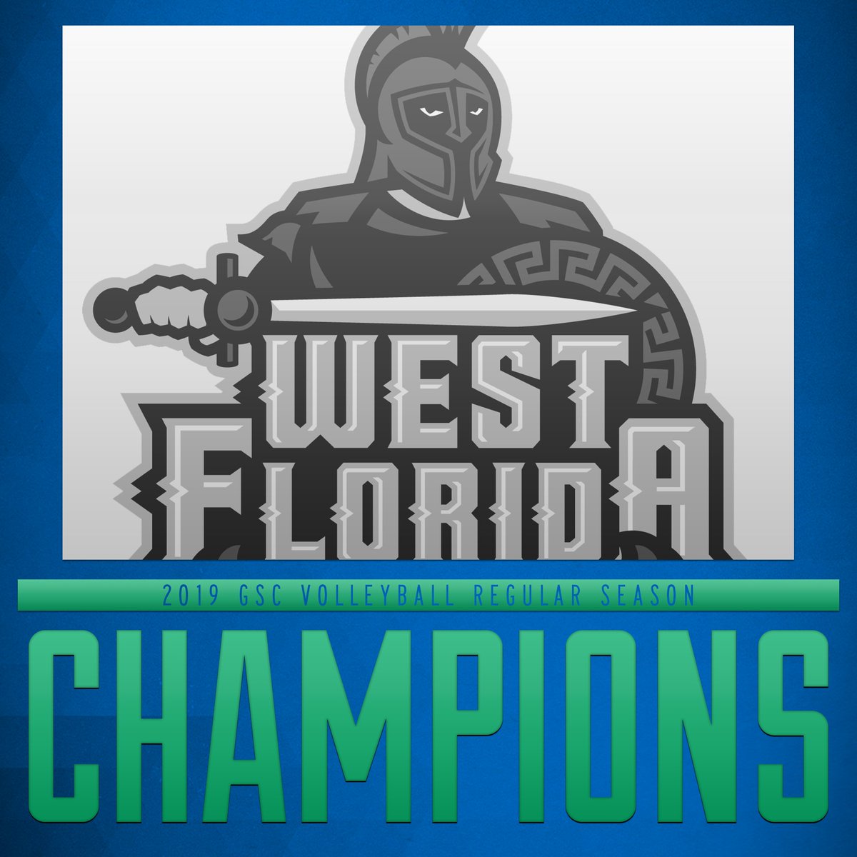 GulfSouth's tweet photo. With their win today, the West Florida Argonauts have clinched at least a share of the #GSCVB Regular Season Championship, and they will be the #1 seed in the conference tournament for the fifth straight year! https://t.co/gEFcJUBQ6c