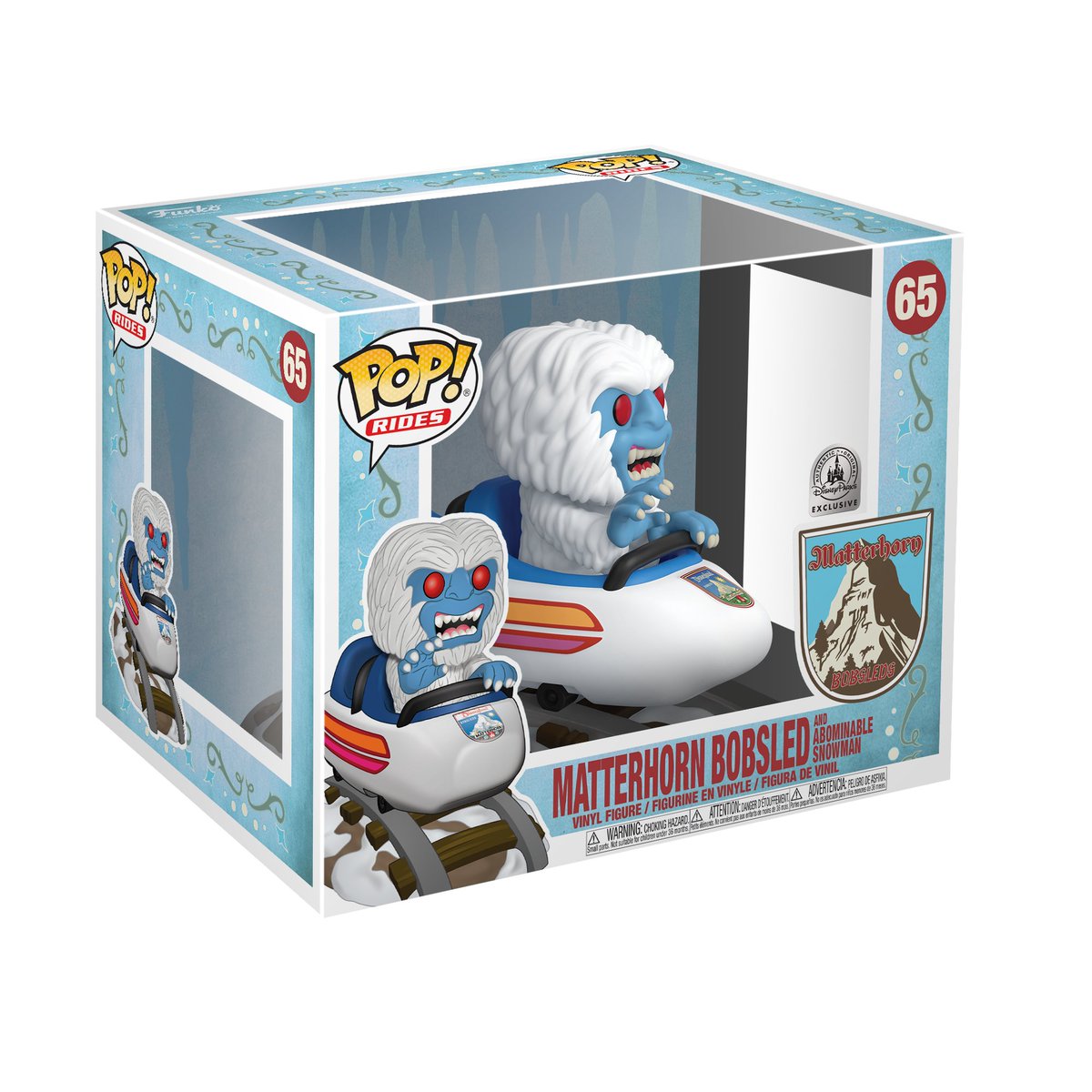 OriginalFunko's tweet photo. RT &amp; follow @OriginalFunko for a chance to win @disneyparks exclusive Matterhorn Bobsled with Abominable Snowman Pop! Rides! 
#Disney #Pop #PopRides #Funko #Exclusive #DisneyParks https://t.co/9AG3w28S3c