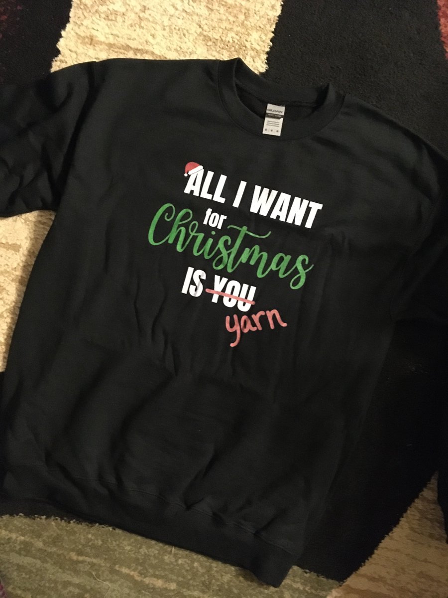 stacys_stitches's tweet photo. My new sweatshirt came today! Made by A Crafty Concept – and it's a limited edition – only available until Christmas Day. Get yours here: https://t.co/VtL2ajWXDV #crochet #yarn #yarnie https://t.co/aBwCLLqADH