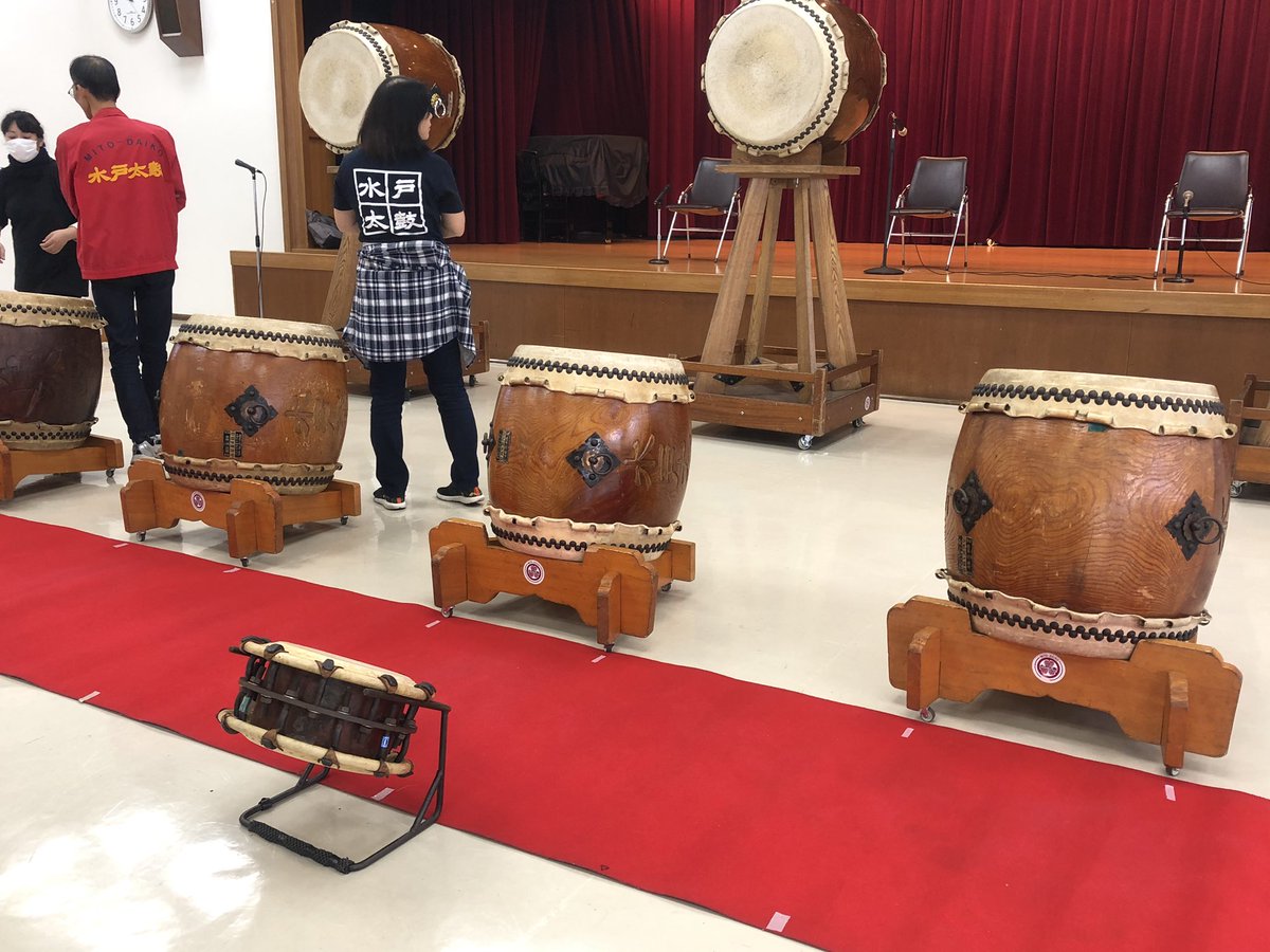 mitotaiko's tweet photo. 本日の出演は、ダブルヘッダー♪
午前中は、五軒文化祭（水戸市五軒市民センター６階）にて10時45分から。
午後は、風土記の丘ふるさとまつりにて、13時35分より？♪

お近くの方、ぜひお越しくださいませ〜☺️ https://t.co/IaBFICpa4U