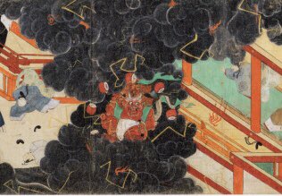 本日まで宝物殿で公開中の国宝 北野天神縁起絵巻 承久本の画の作者は