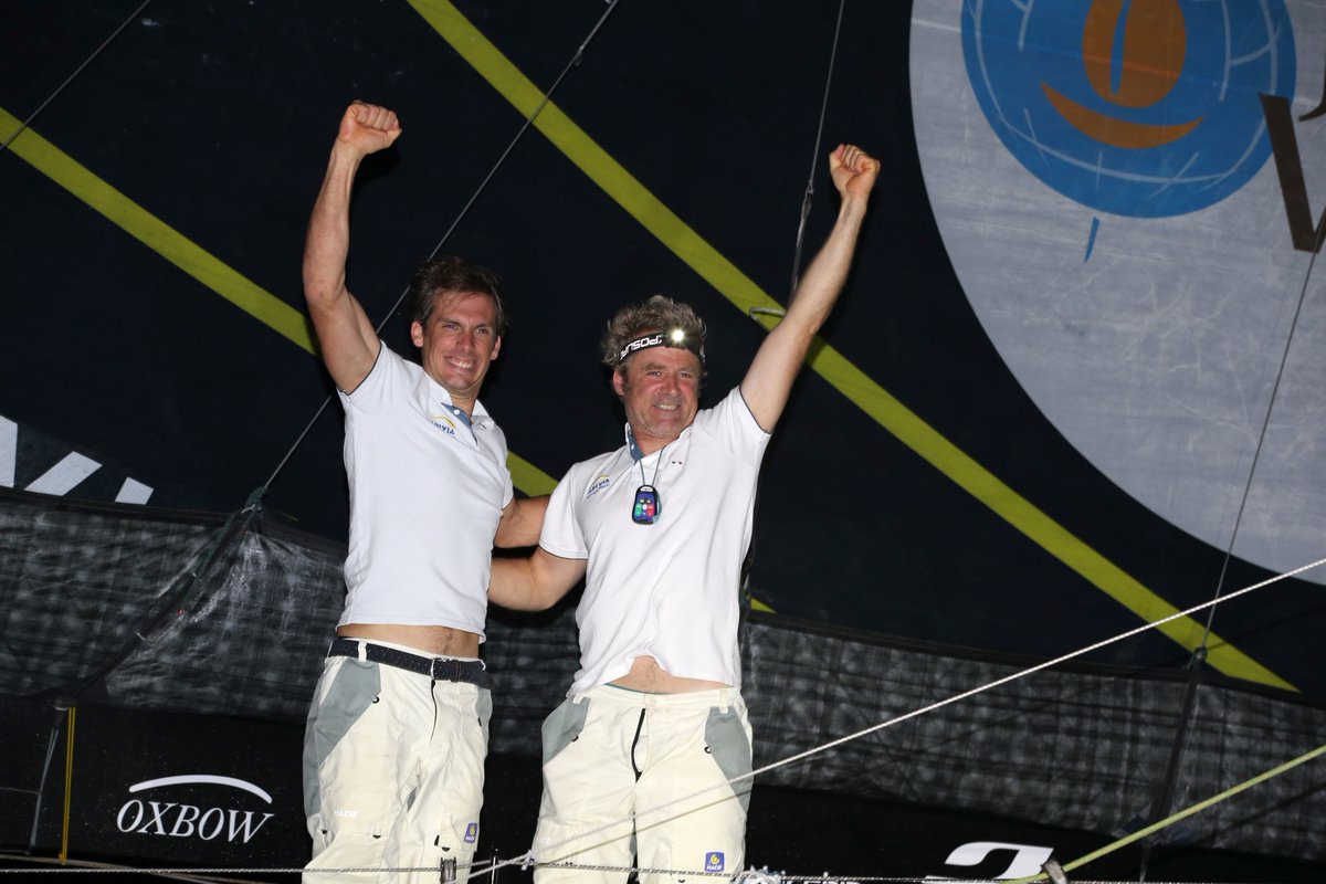 ImocaMacif's tweet photo. Qu'elles font plaisir ces images de nos deux champions !
Bravo ร @CharlieDalin et @YannElies vainqueur de la @TransatJV_fr ร bord de l'Imoca @ApiviaVoile !
๐๐๐
๐ธ : JM.Liot-ALea/Disobey/Apivia
@ApiviaMutuelle / @Apivia_courtage / @GroupeMacif / @TransatJV_fr #TransatJV https://t.co/lTj7WnEdLj