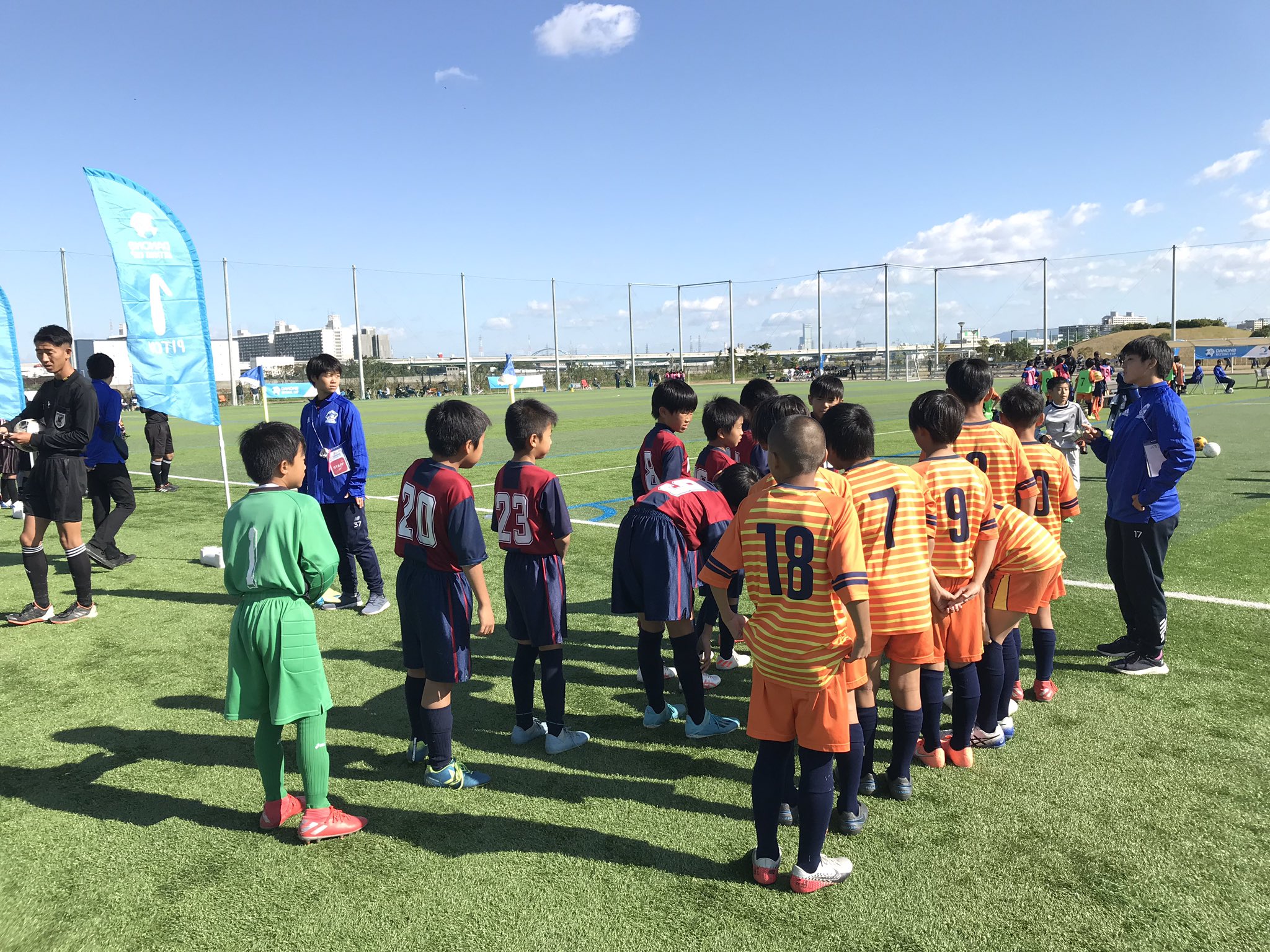 Danonenationscup Jpn 大阪会場予選 第2試合kickoff Pitch1 高槻南fc Vs アンドリュースfc Pitch2 西宮サッカースクール Vs 桐原東少年サッカークラブ Pitch3 千里ひじりサッカークラブ Vs センアーノ神戸ジュニア Pitch4 Avanti