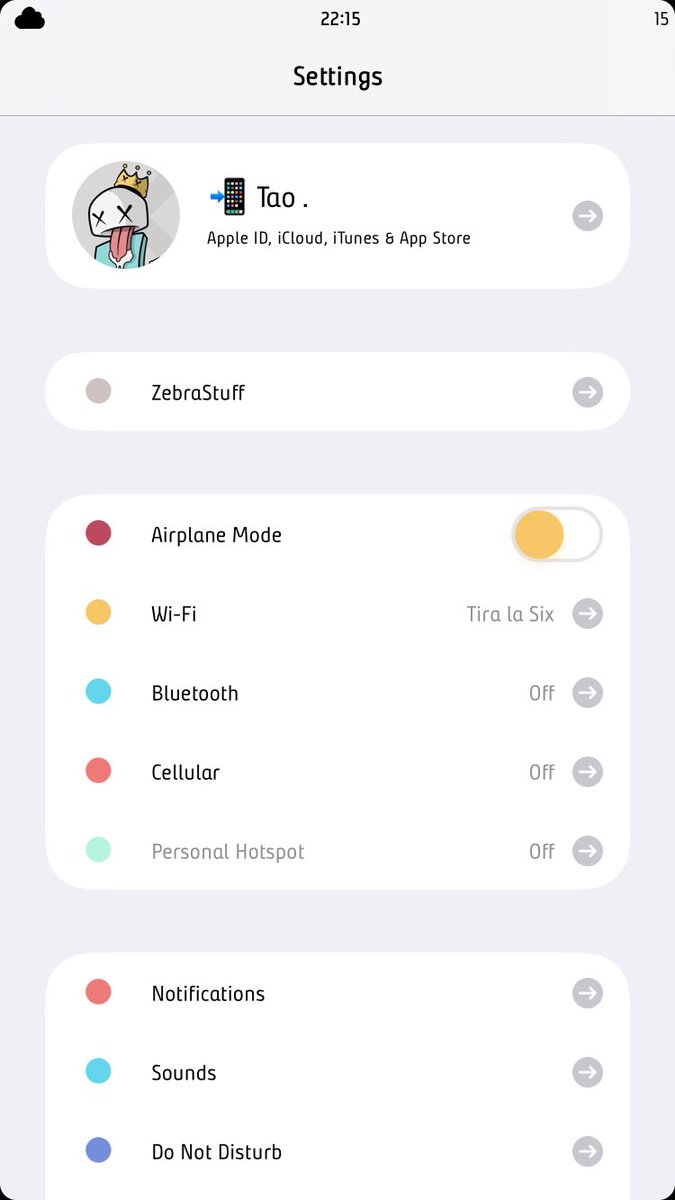 ToyM4chin3's tweet image. #setup 
#ios124
#white 
#blueberry by @kvysdesign
#bubblegum iconsetinggs by @alolastmoment 
#controlcenter by @Sodaisidiot 
#ccwall by @Gu3hi edits by me 
#wall by @Desings_By_Cris