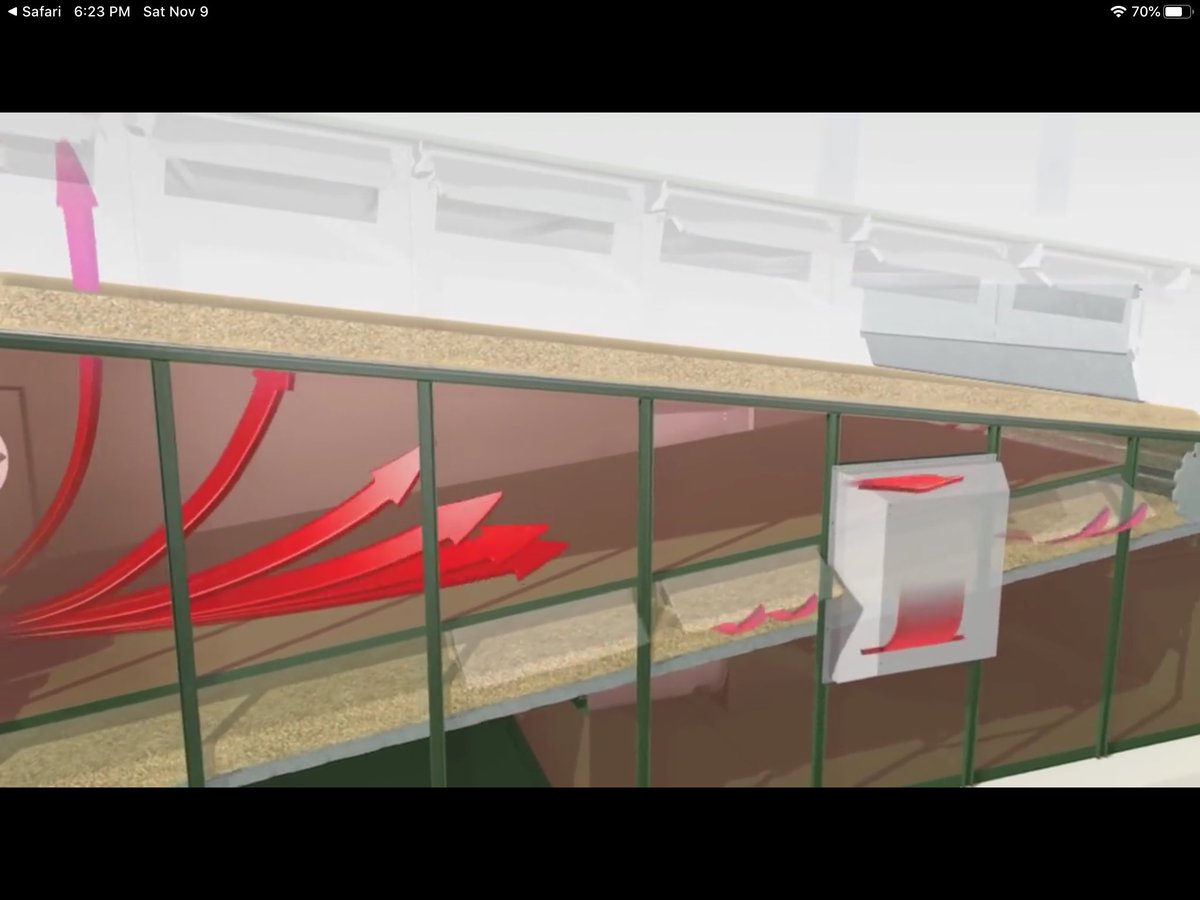 LenzyJ's tweet image. We are considering the Alvan Blanch European style of dryer. 
youtu.be/L4y7TTDeKm8
A very progressive farming friend just installed one and is running 22% Canola thru in one pass at 400  bushel/hour.
#simpleandsafe