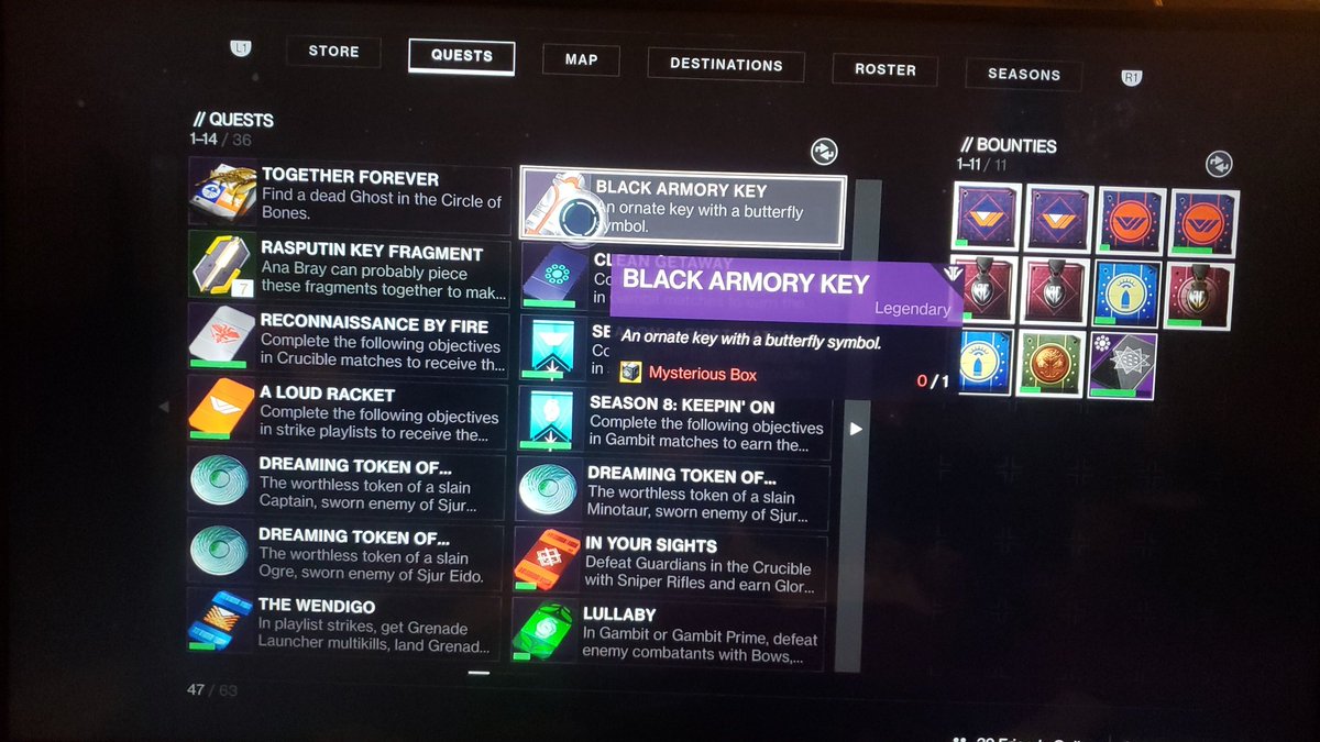 JohnRGarrett13's tweet photo. @Bungie my mysterious box is gone after the patch, I tried to reclam from the first forge.
It will let me loot but nothing appears. https://t.co/2neSQwD66g