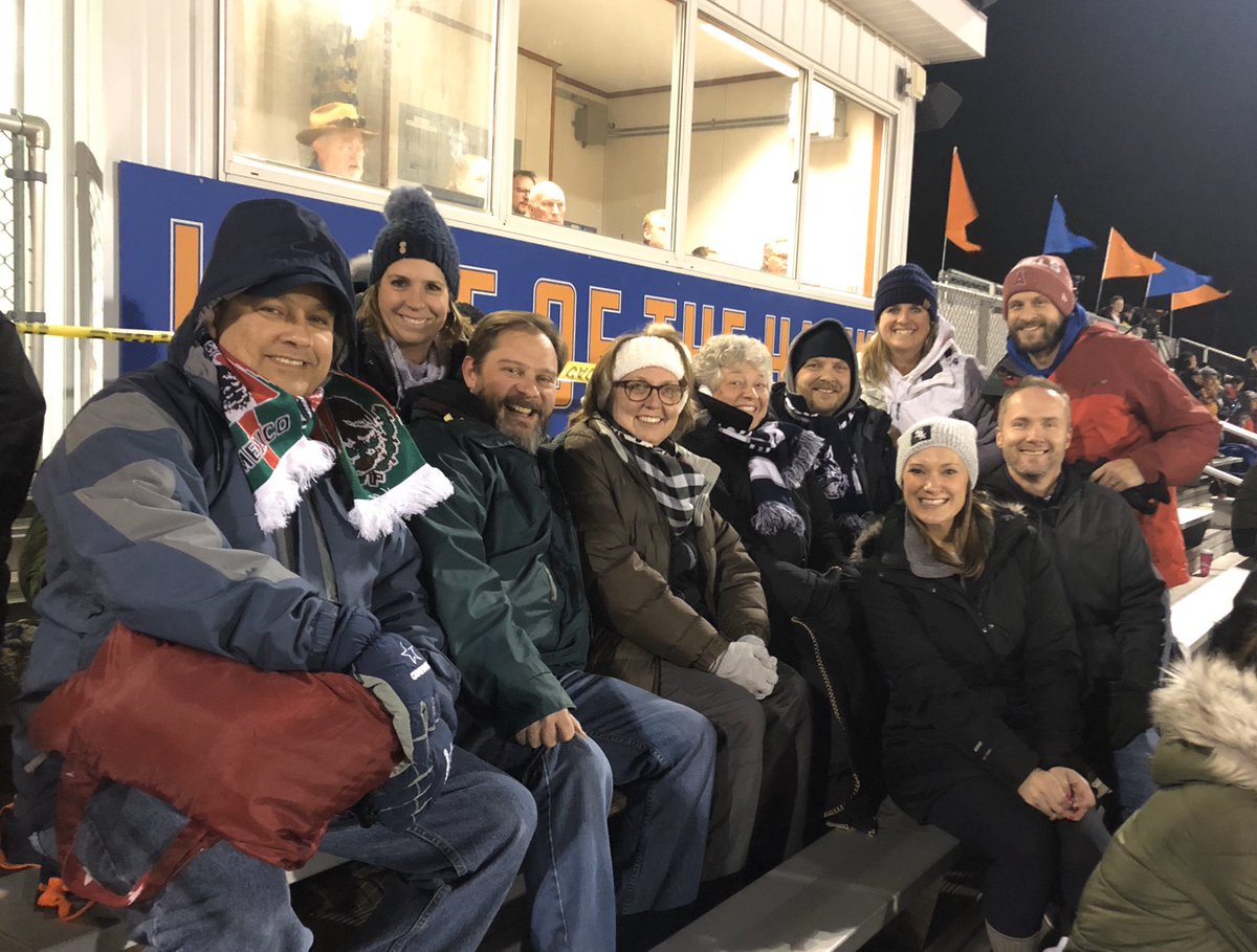 CandaceFikis's tweet photo. WeGo teachers cheering on our Wildcats tonight for the state championship! Let’s go WeGo!! https://t.co/fL5kjNQo6O