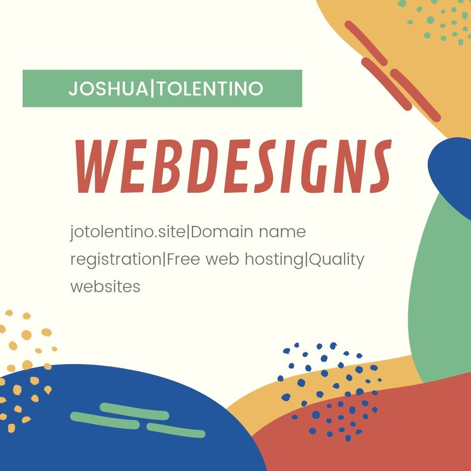 jowebdev's tweet photo. #freelancewebdesigner #hireme #21daycampaign #DICT #OnlineJobsPh https://t.co/GuNVygYI42