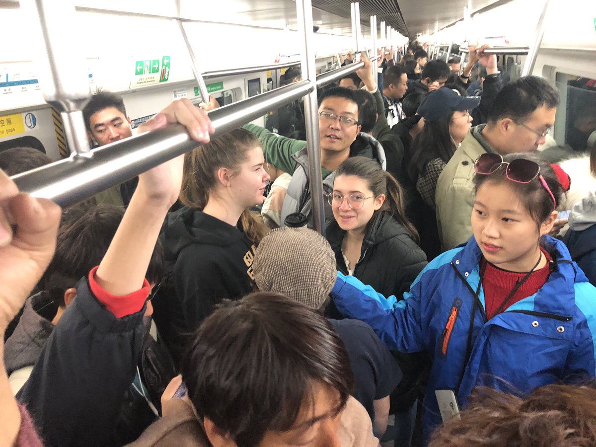 Final stop on our China adventure, The Beijing Zoo!!  Students had the opportunity to see Giant Pandas, young and old.  Students also experienced riding the Beijing subway to and from, on a very busy Sunday morning! <a href="/rochcommschools/">Rochester Community Schools</a> #RCSGlobal
