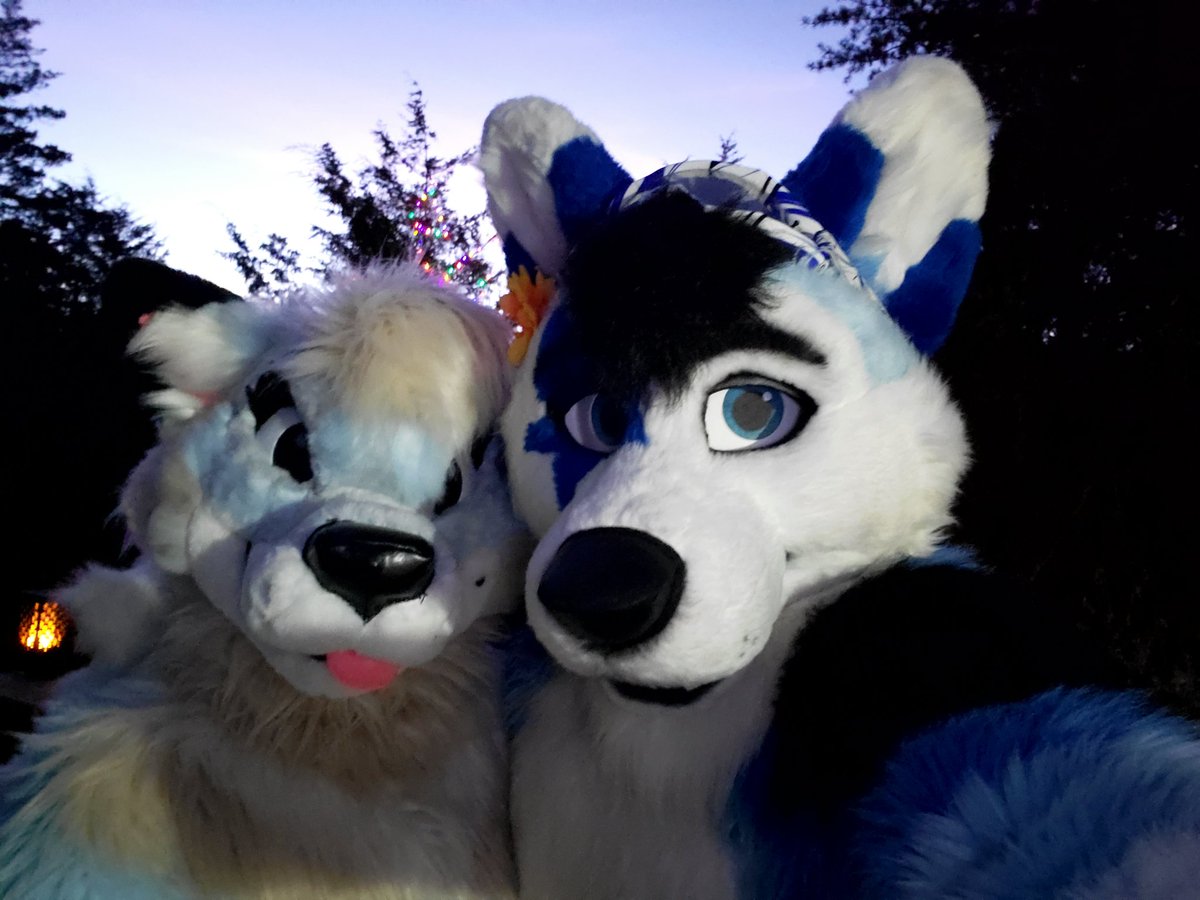 Decided to have a fun hang out day after a long work week. Thank you to everyone who came over for food, games, and suiting. 🐺❄🎄✨⚡🍕