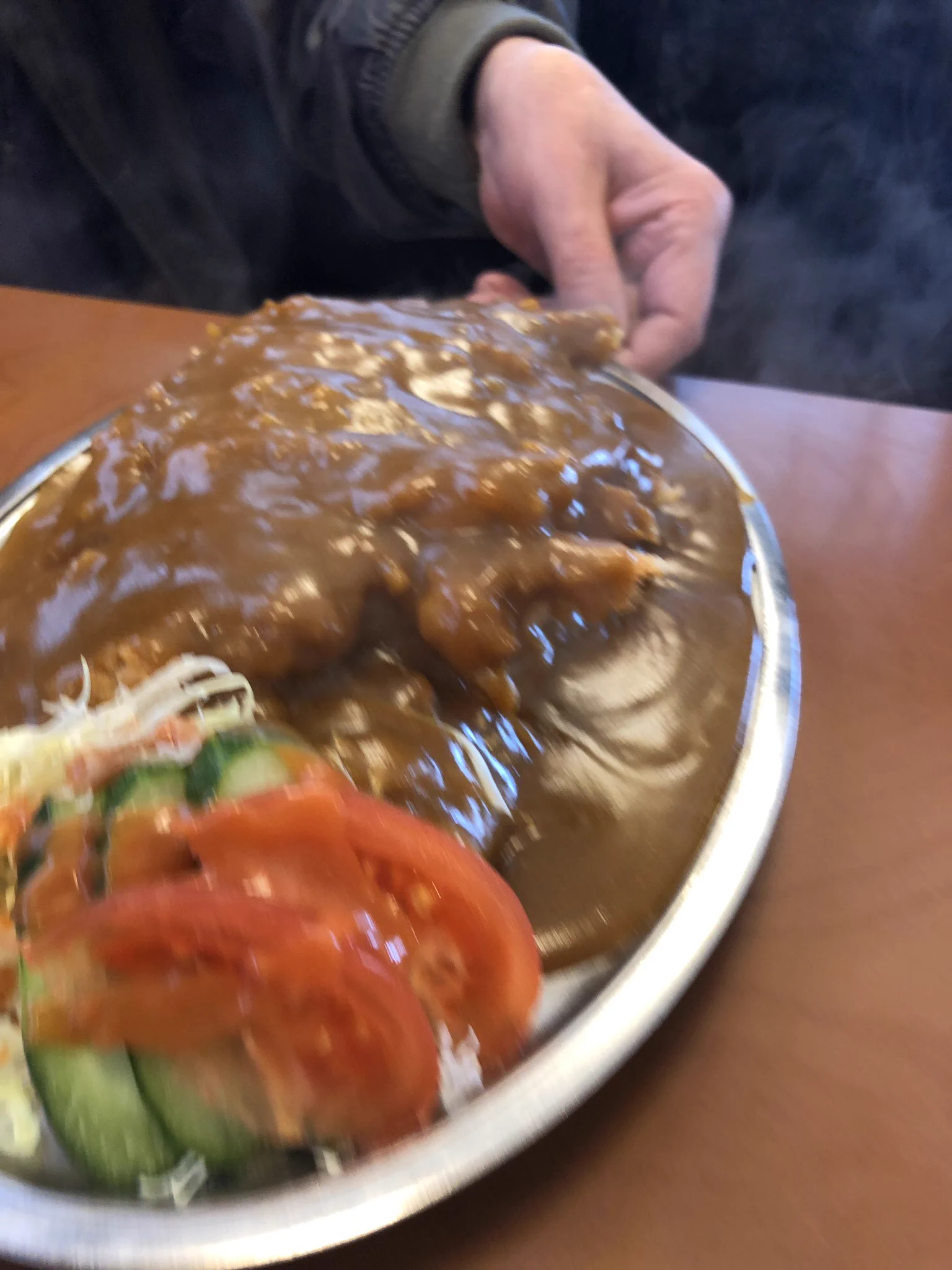 @GetDownBoya 佐賀のカツカレー（普通盛り） 