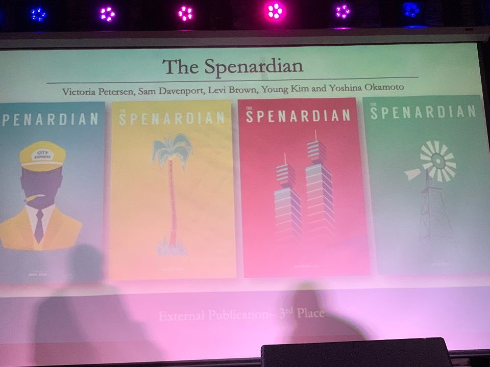 Surprise! The Spenardian just took home third place for External Publication at the @PRSAalaska Awards 🥉 #AuroraAwards