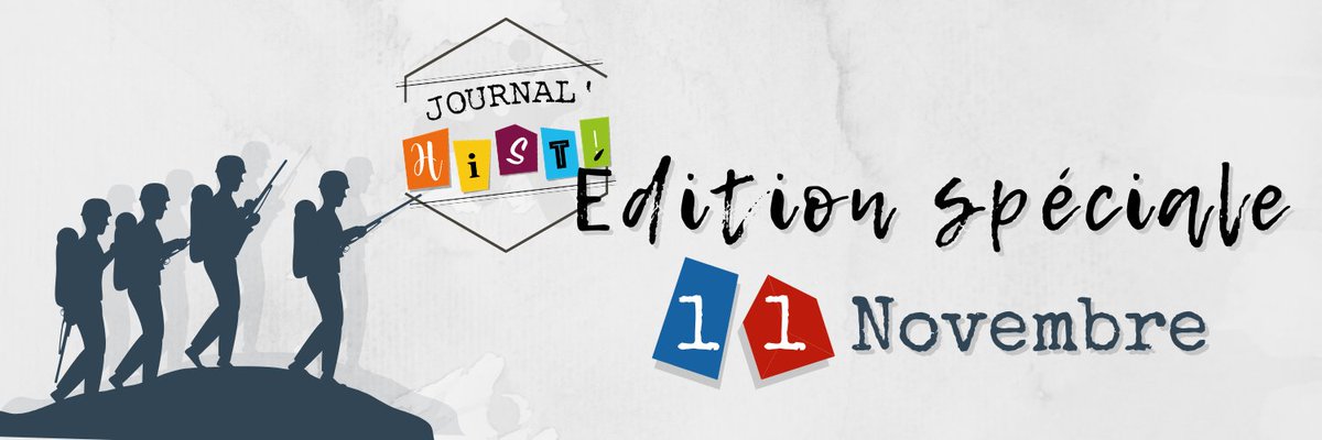 📰11 NOVEMBRE📰
📣À tous nos envoyés spéciaux (de la PS au lycée)📣
Vous allez observer votre monument aux morts ? Parler d'un fait marquant ? Étudier des lettres de Poilus ? Partagez vos productions avec le #Edito11novembre et réalisons ensemble le premier #JournalHist !