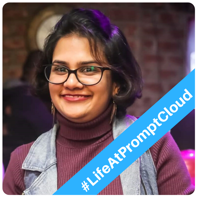 promptcloud's tweet photo. Welcoming Catherine, the newest addition to our team! She is an artist at heart who loves to travel, sing and read. Welcome aboard! 
#LifeAtPromptCloud #OfficeLife #Team #Newjoiner https://t.co/ZeykPSN43y